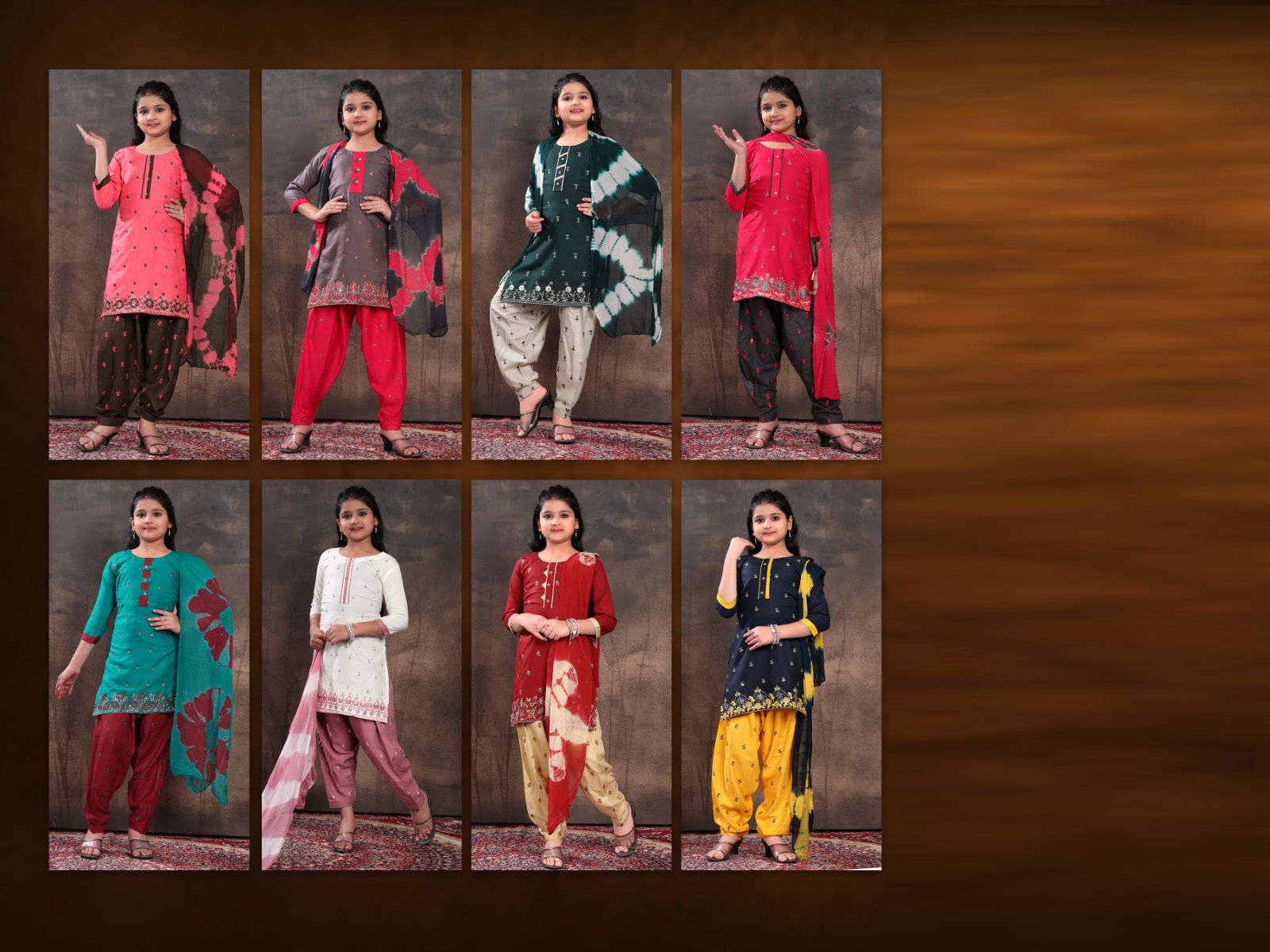 Rimmi 8108 Girls Wear Readymade Suits Catalog
